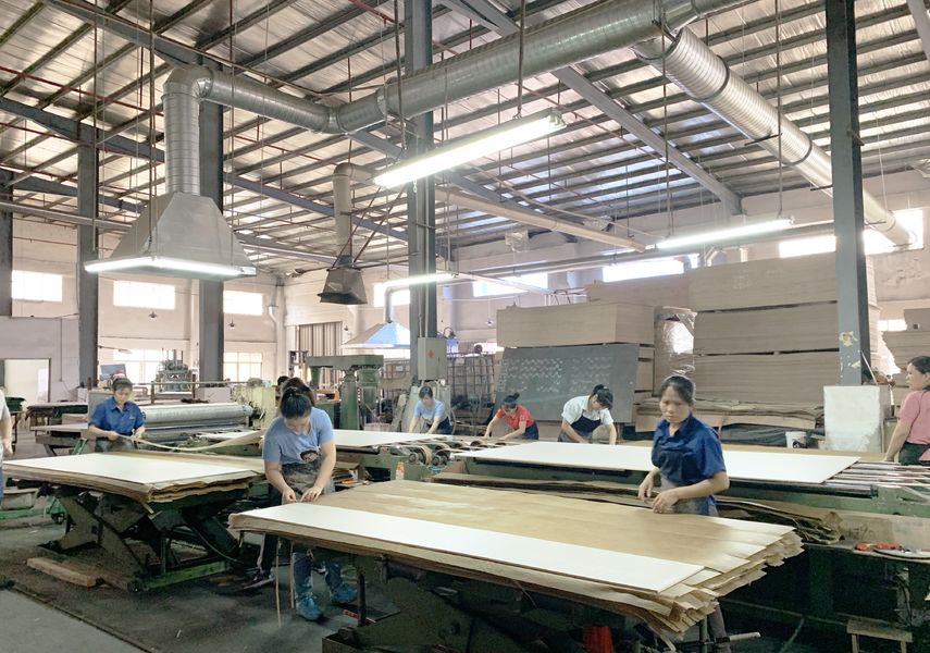 Dongguan Lingfeng Wood Industry Co., Ltd. dây chuyền sản xuất của nhà sản xuất